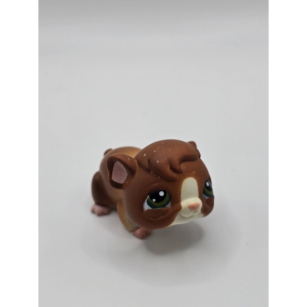 Littlest Pet Shop LPS #4 Brown Guinea Pig HASBRO